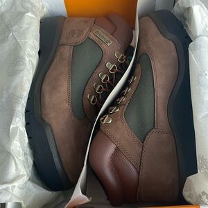 Timberland Brown and Green Men's Boots